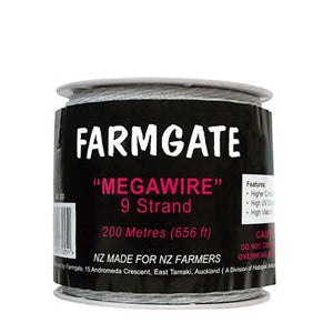 Megawire 200m, 5mm, 9 S/S strands (MW200)
